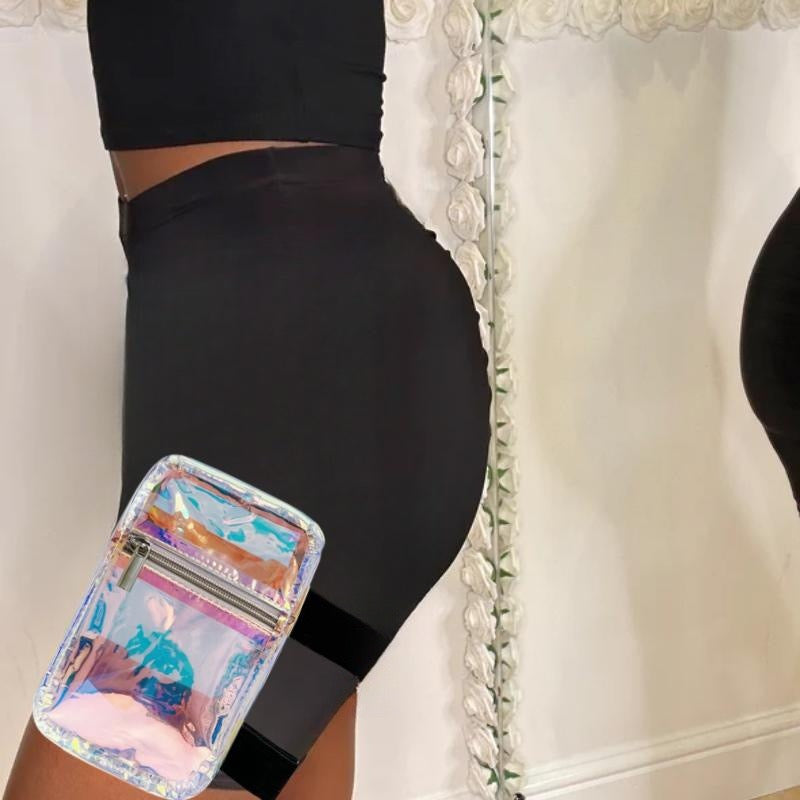 Holographic Thigh Bag