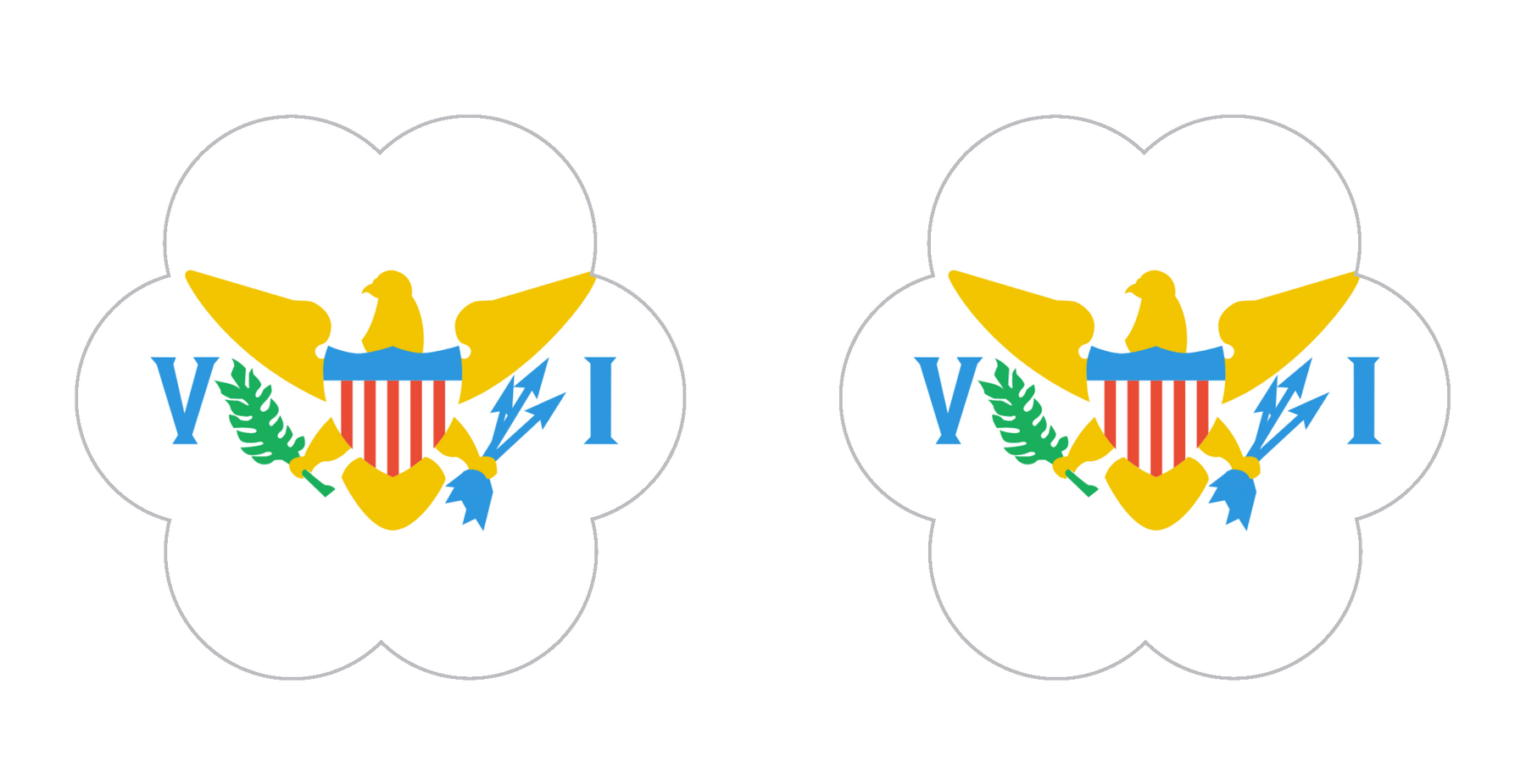 Virgin Island Flower: Flower Nipple Pasties