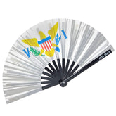 US Virgin Island Flag Hand Fan
