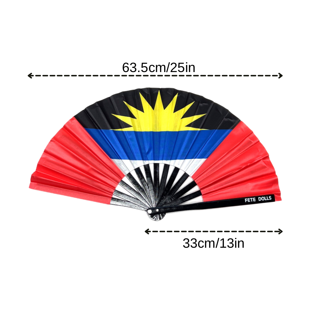 Antigua and Barbuda Flag Fan