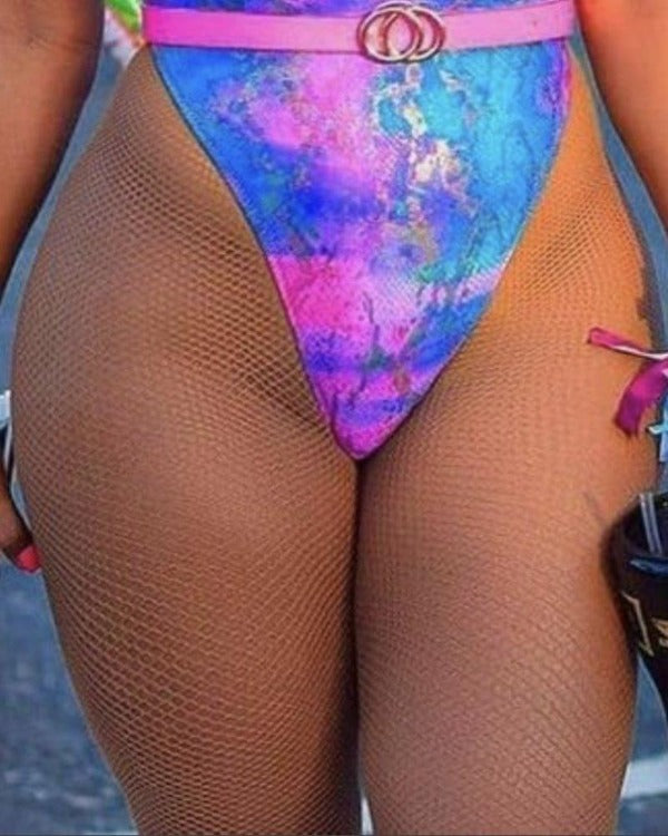 flesh fishnets
