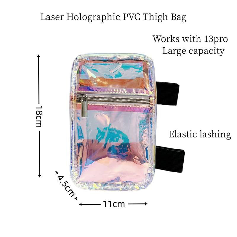 Holographic Thigh Bag