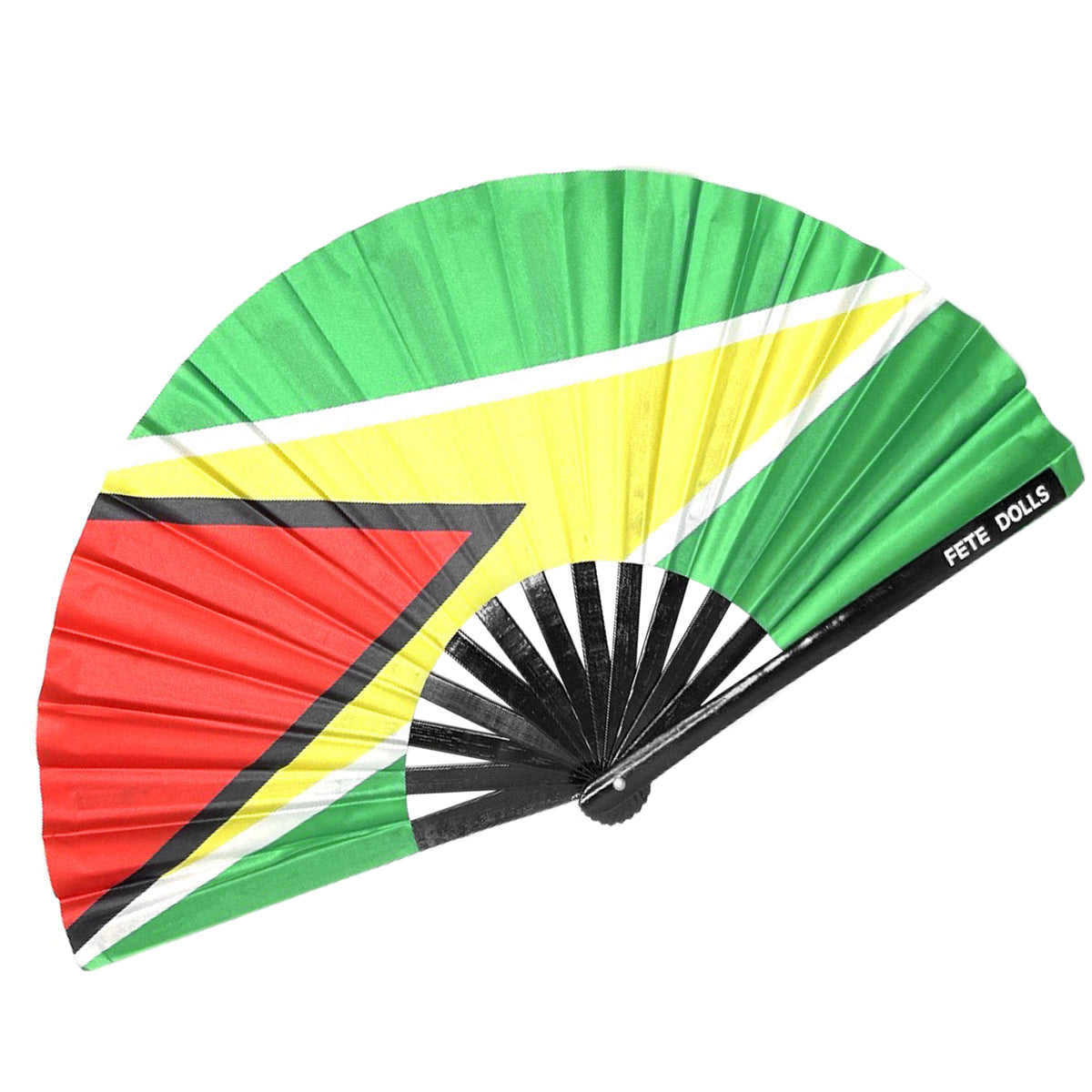 Guyana Flag Fan