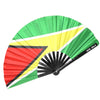 Guyana Flag Fan