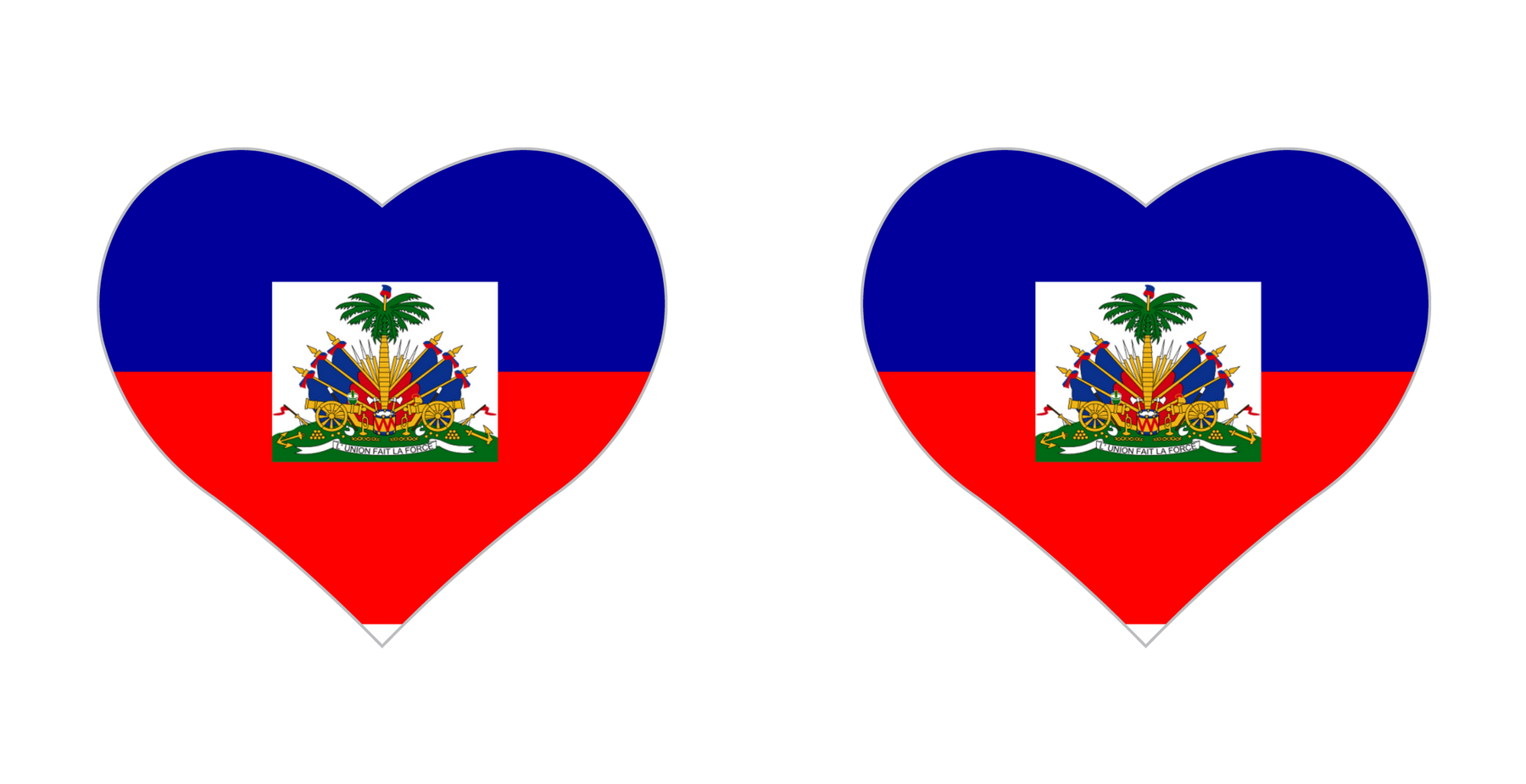 Haiti Love: Heart Nipple Pasties