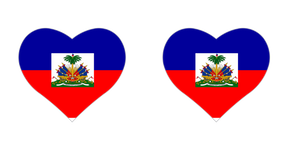 Haiti Love: Heart Nipple Pasties