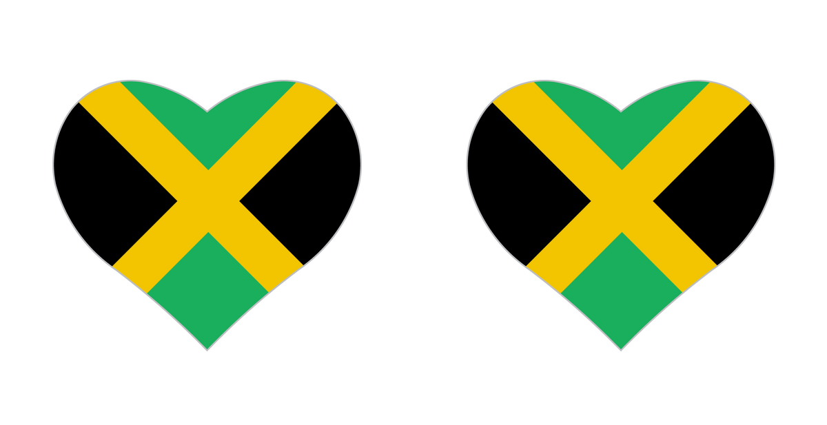 Jamaica Love: Heart Nipple Pasties