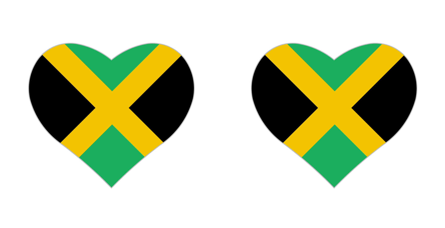 Jamaica Love: Heart Nipple Pasties