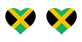 Jamaica Love: Heart Nipple Pasties