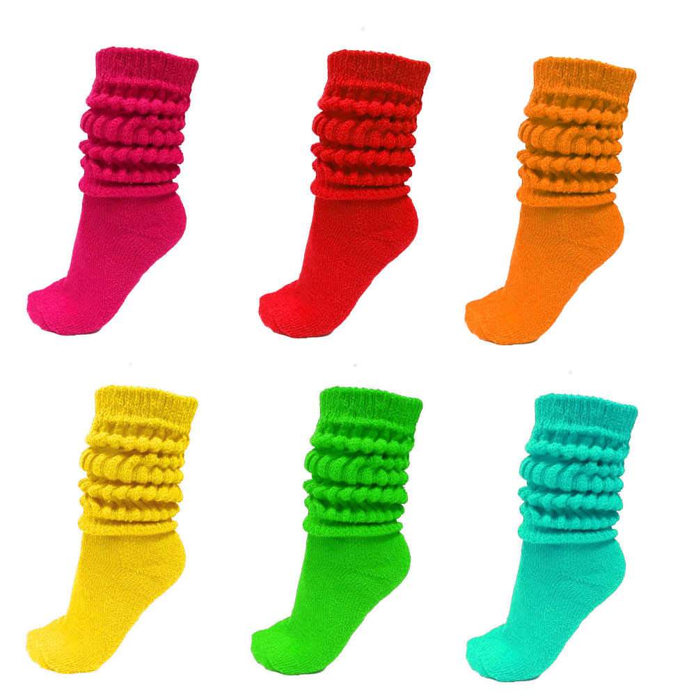 Slouch Scrunchie Socks