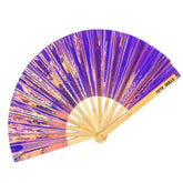 Platinum Pink Iridescent Fan