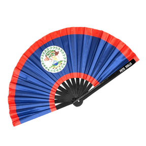 Belize Flag Fan