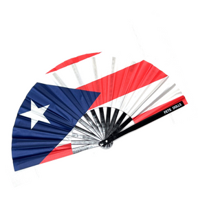 Puerto Rico Flag Fan