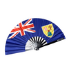 Turks and Caicos Flag Fan
