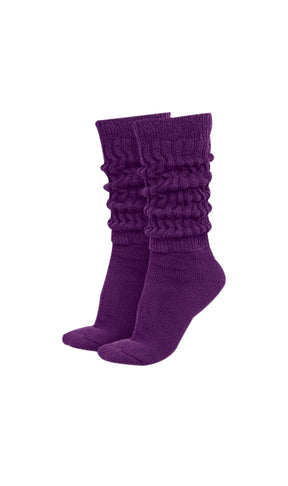 Slouch Scrunchie Socks