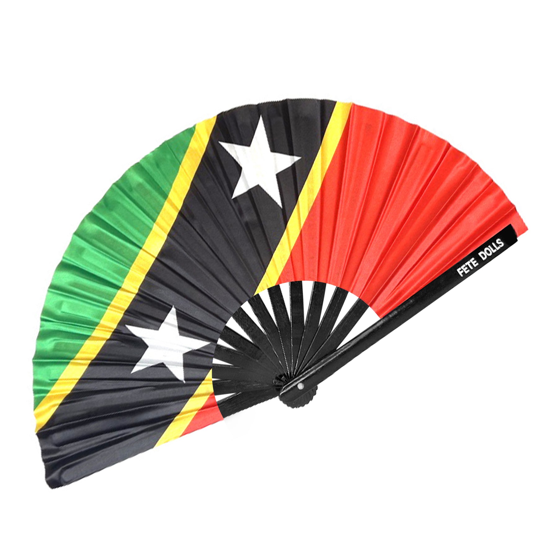 St. Kitts and Nevis Flag Fan
