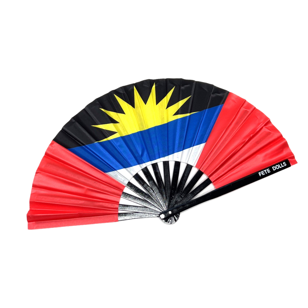 Antigua and Barbuda Flag Fan
